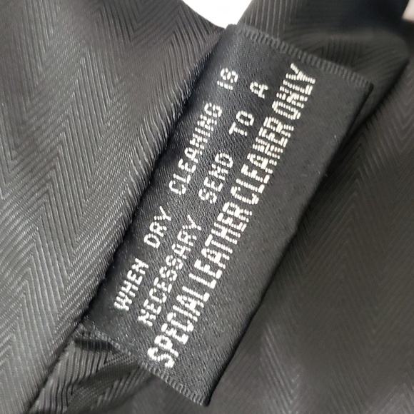 Wilsons Womens Pelle Studio Super Soft Black Leather 3 Button Jacket - Picture 11 of 12